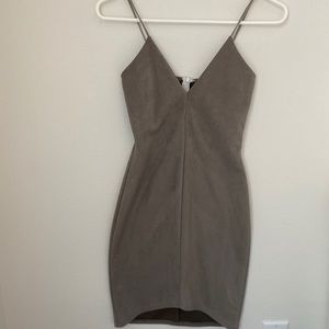 Size Small Missguided taupe dress